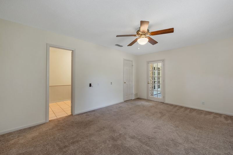 Second primary suite with its own private exterior entrance